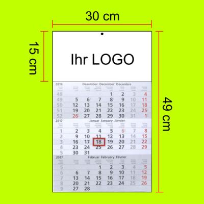 3-Monats-Kalender 2024