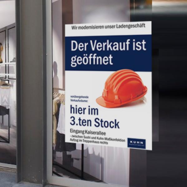 100 Stück Poster 70x100 cm