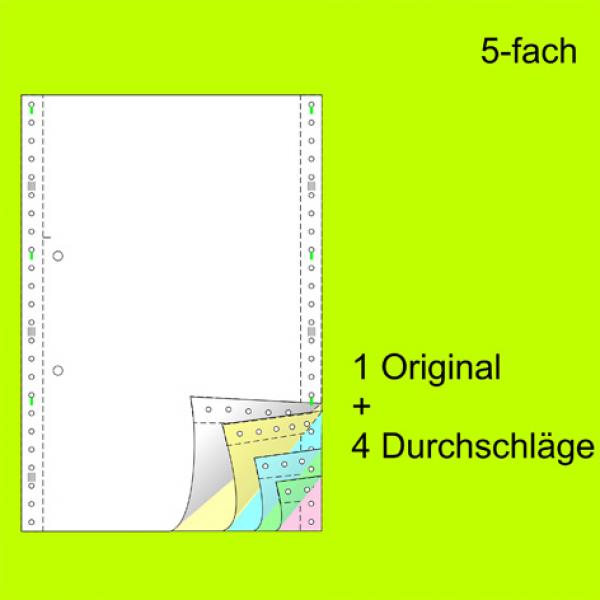 2.000 Sätze Endlospapier 5-fach